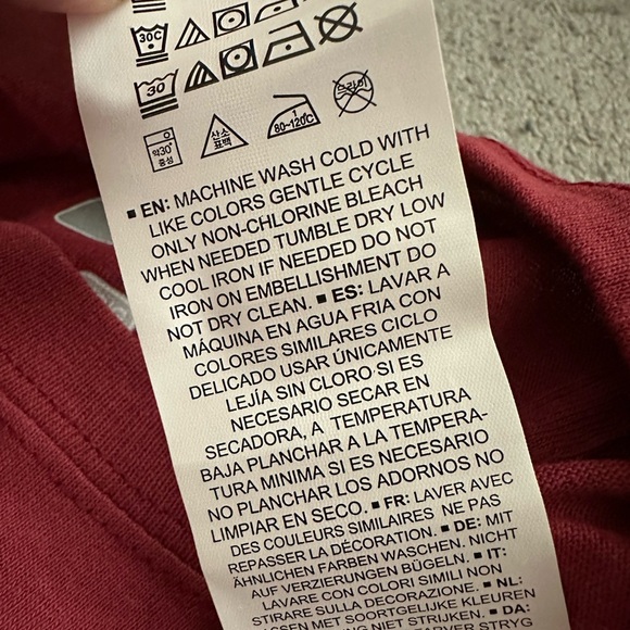 NFL Arizona Cardinals Football T-Shirt Size Large Red Unisex 100% Cotton - Picture 4 of 5